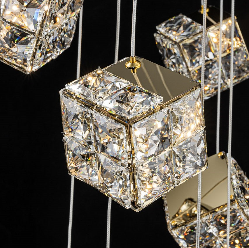 Lámpara colgante Stair LP129-18GD