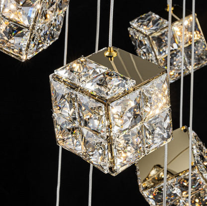 Lámpara colgante Stair LP129-18GD