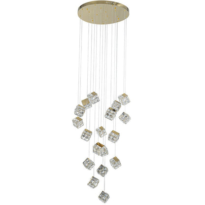 Lámpara colgante Stair LP129-18GD