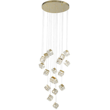 Lámpara colgante Stair LP129-18GD