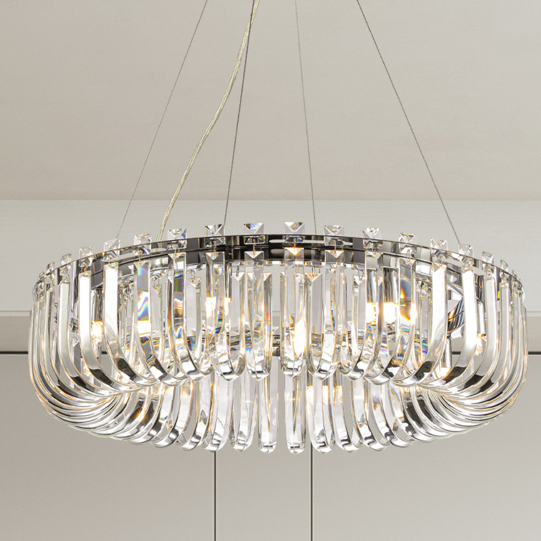 Lámpara colgante de cristal CARV - CLN131-D60P