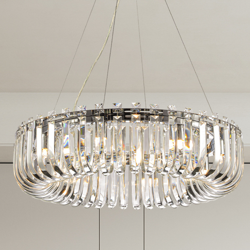 Lámpara colgante de cristal CARV - CLN131-D60P