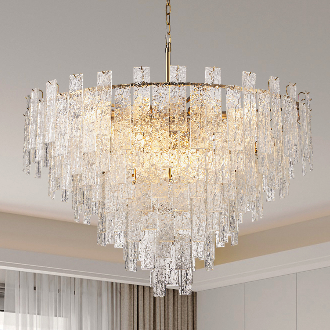 ICELUX Lampara colgante de cristal CLN133-D100