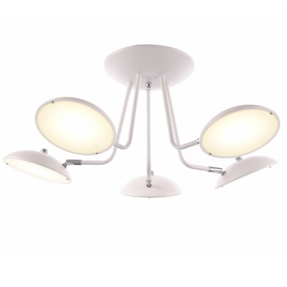 Lámpara LED Orientable Techo Salón NASHVILLE | Blanco 5 Luces