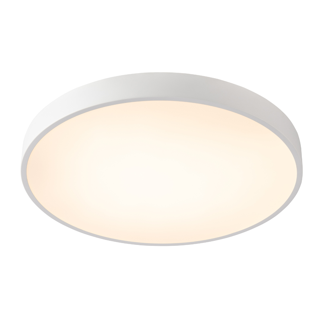 Plafón LED Circular Techo Salón CLERO | Blanco Ø50 cm 4000K
