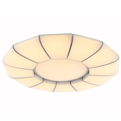 Plafón LED Circular Techo Salón SUNISIMO | Blanco Ø60 cm CCT