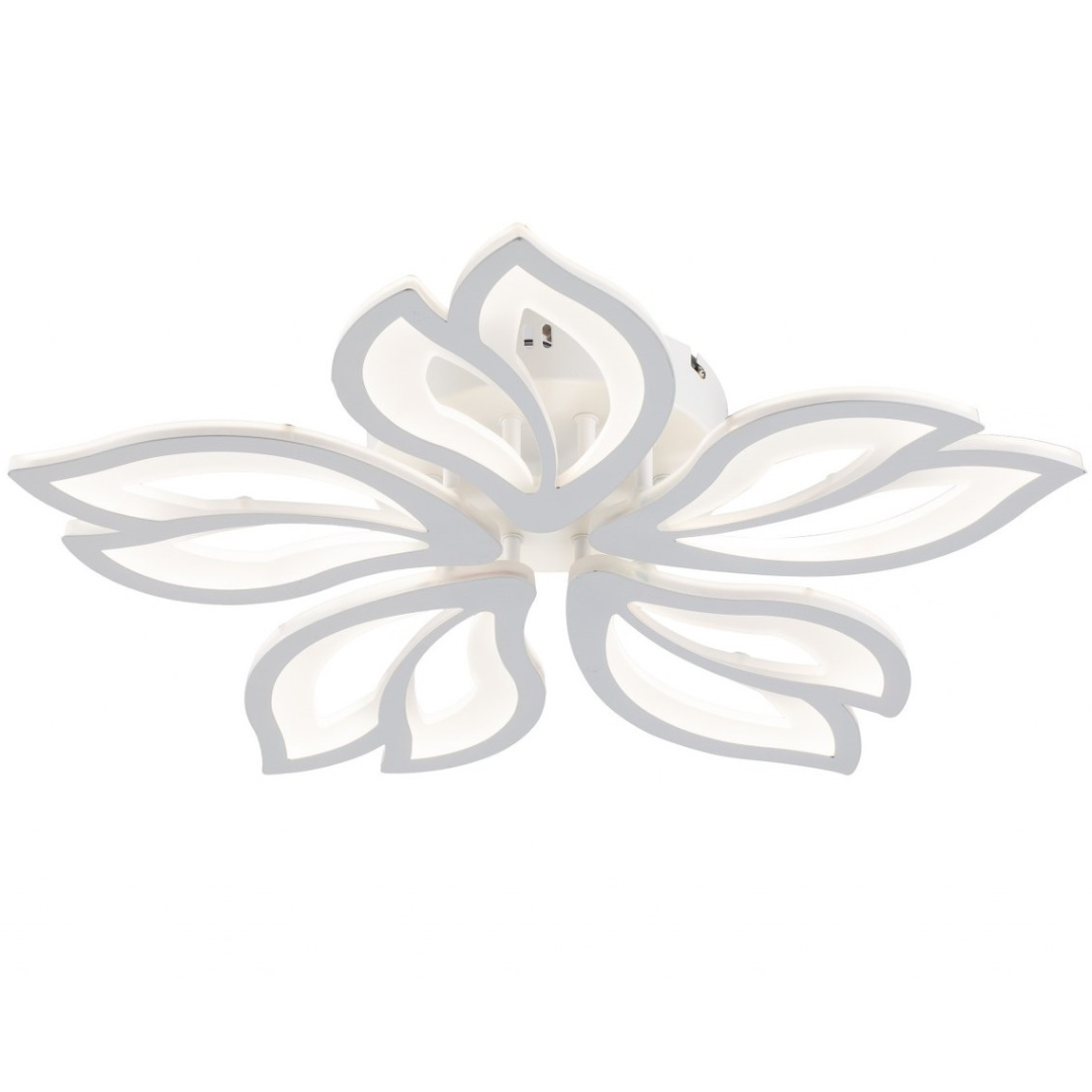 Lámpara LED Floral Techo Salón FLEUR | Blanco CCT