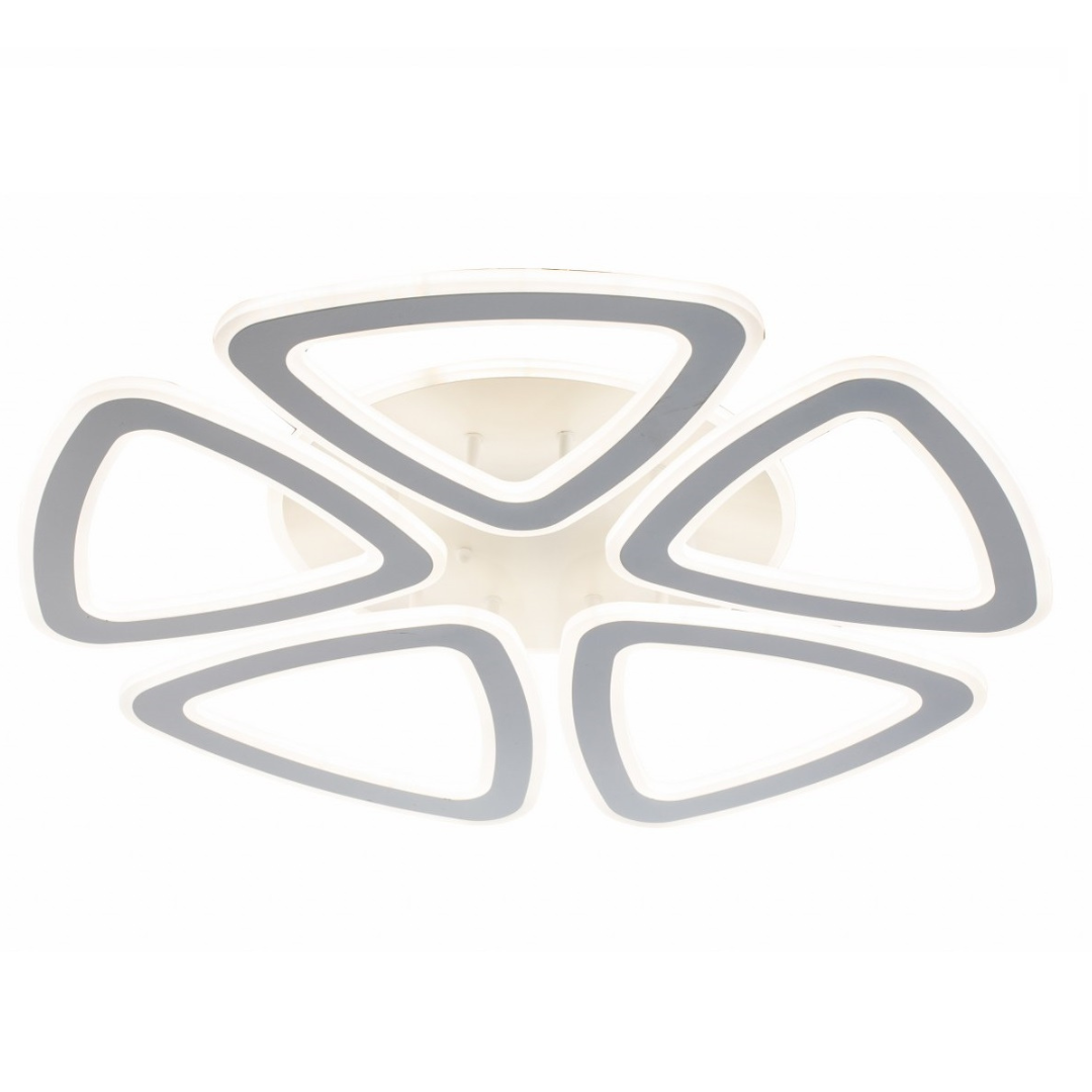 Lámpara LED Geométrica Techo Salón MILEAUR | Blanco CCT
