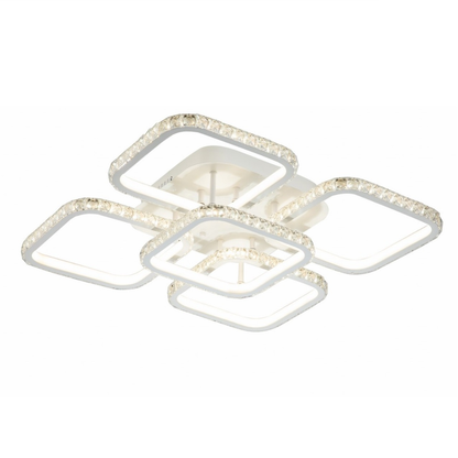 Lámpara LED Cuadrada Techo Salón DIAMANT | Blanco CCT
