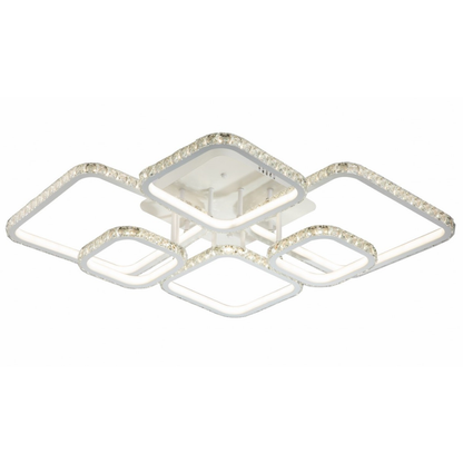 Lámpara LED Cuadrada Techo Salón DIAMANT | Blanco CCT