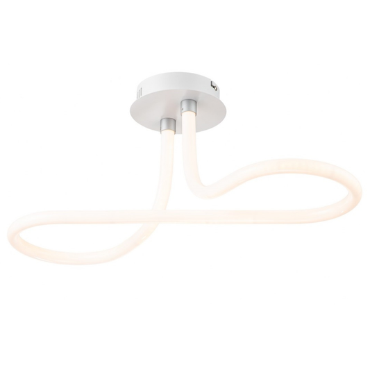 Lámpara LED Ondulada Techo Salón INFINITY GLOW | Blanco CCT