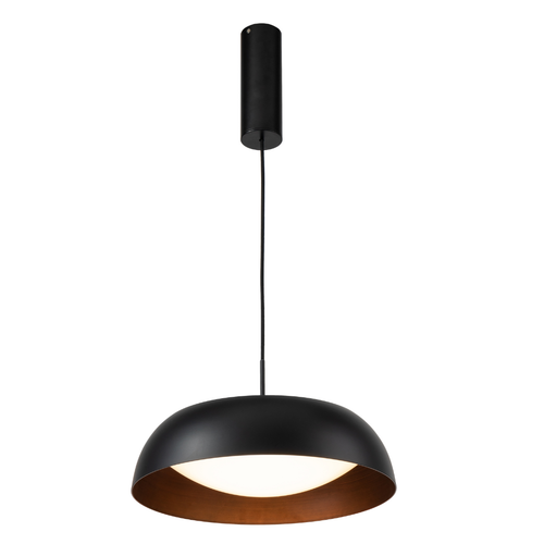 Lámpara Colgante LED Campana Comedor SEMIS | Negra CCT Atenuable