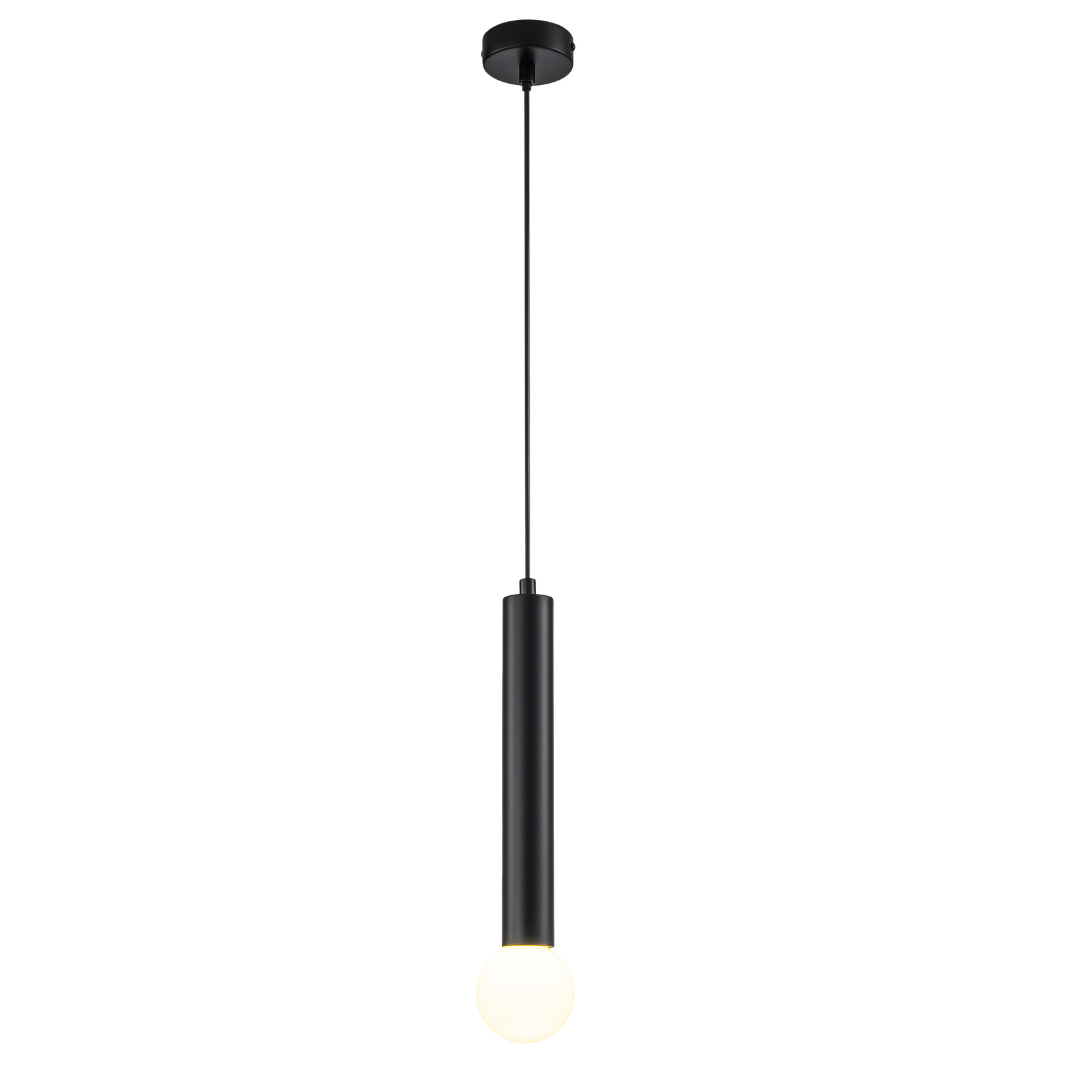 Lámpara Colgante Metal Salón RAYNA | Negra E27