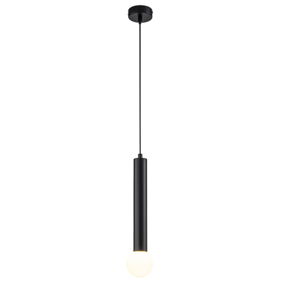 Lámpara Colgante Metal Salón RAYNA | Negra E27