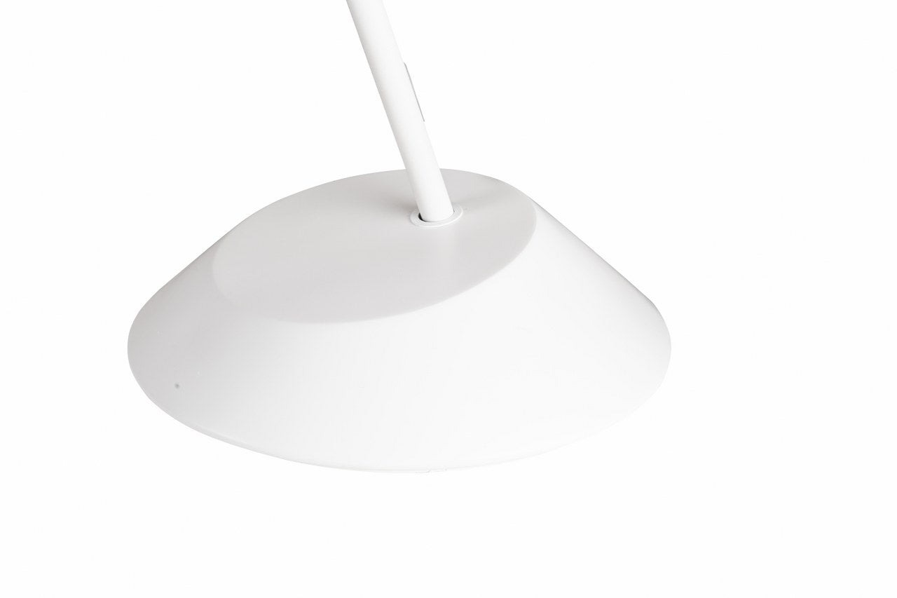 Lampara Pie Para Salon Regulable Blanco