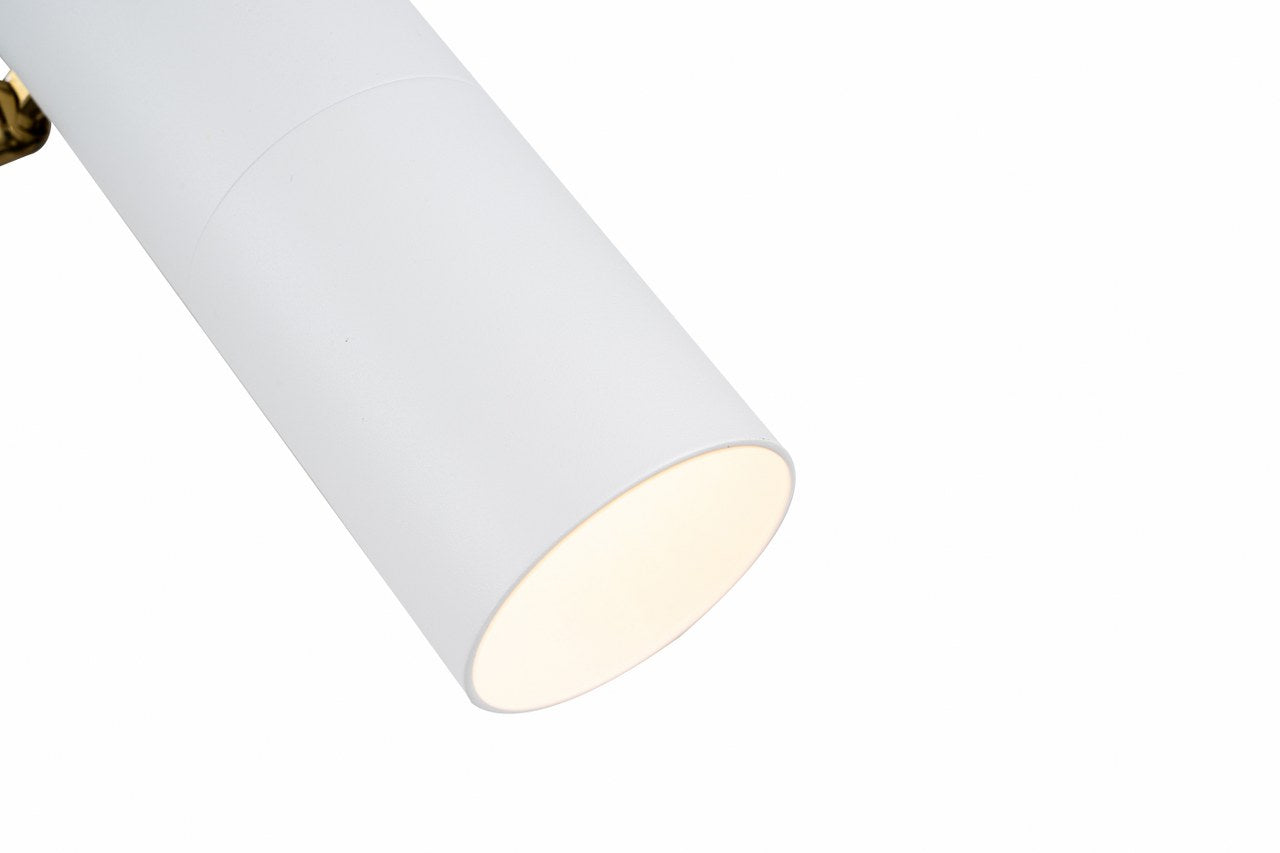 Lámpara de Pie Blanca Moderna "Minimal Elegance" - LP5057-1F