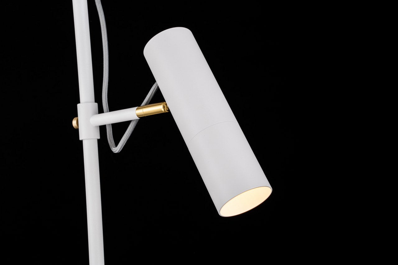 Lámpara de Pie Blanca Moderna "Minimal Elegance" - LP5057-1F