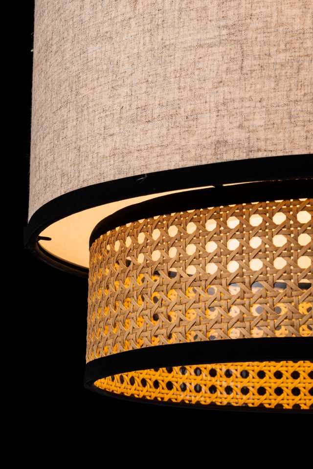 Lampara colgante BAMBOO LOFT - LP5153-D40P