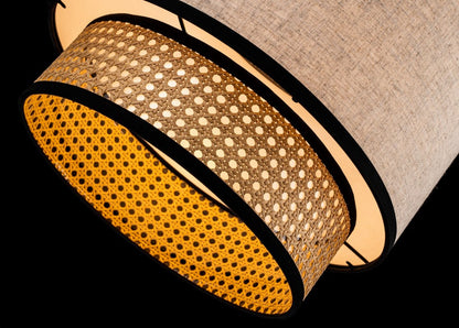 Lampara colgante BAMBOO LOFT - LP5153-D40P