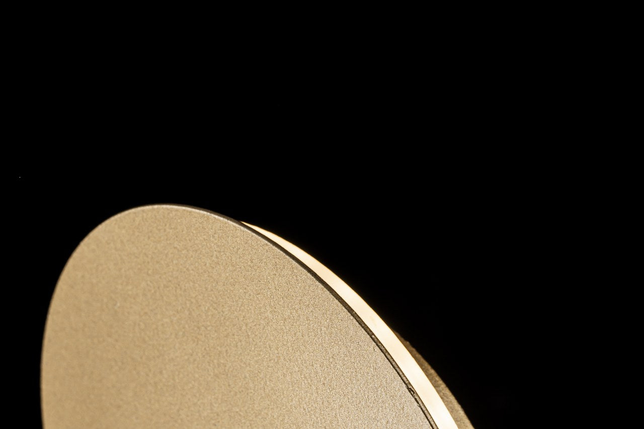 Aplique de interior Led Decorativo Moderno Dorado