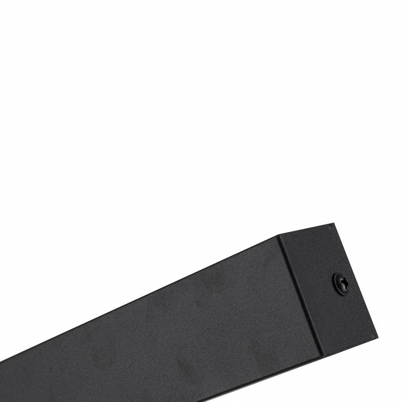 Aplique de pared con led integrado Negro