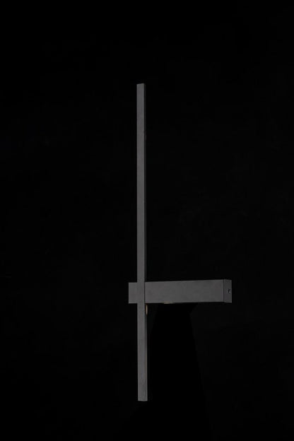 Aplique de pared con led integrado Negro