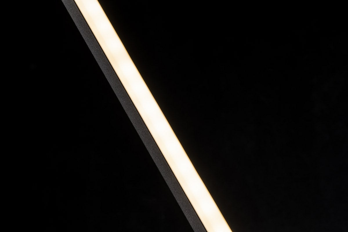 Aplique Interior Led Moderno Minimalista Negro