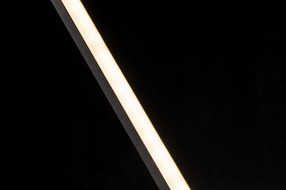 Aplique Interior Led Moderno Minimalista Negro