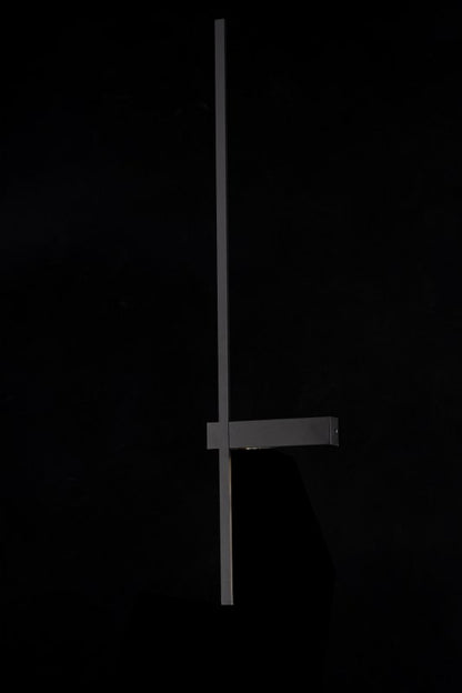 Aplique Interior Led Moderno Minimalista Negro