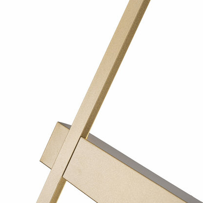 Aplique de pared con led integrado Dorado