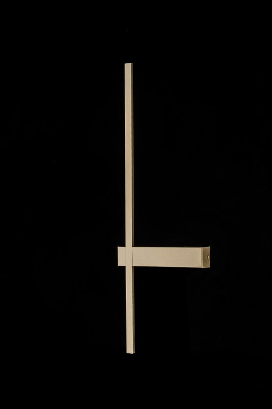 Aplique de pared con led integrado Dorado