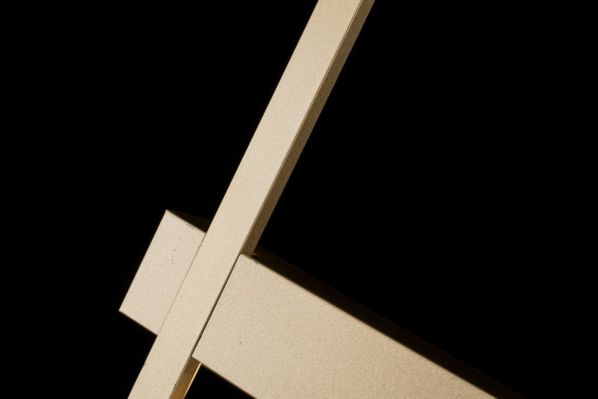 Aplique Interior Led Moderno Minimalista Dorado