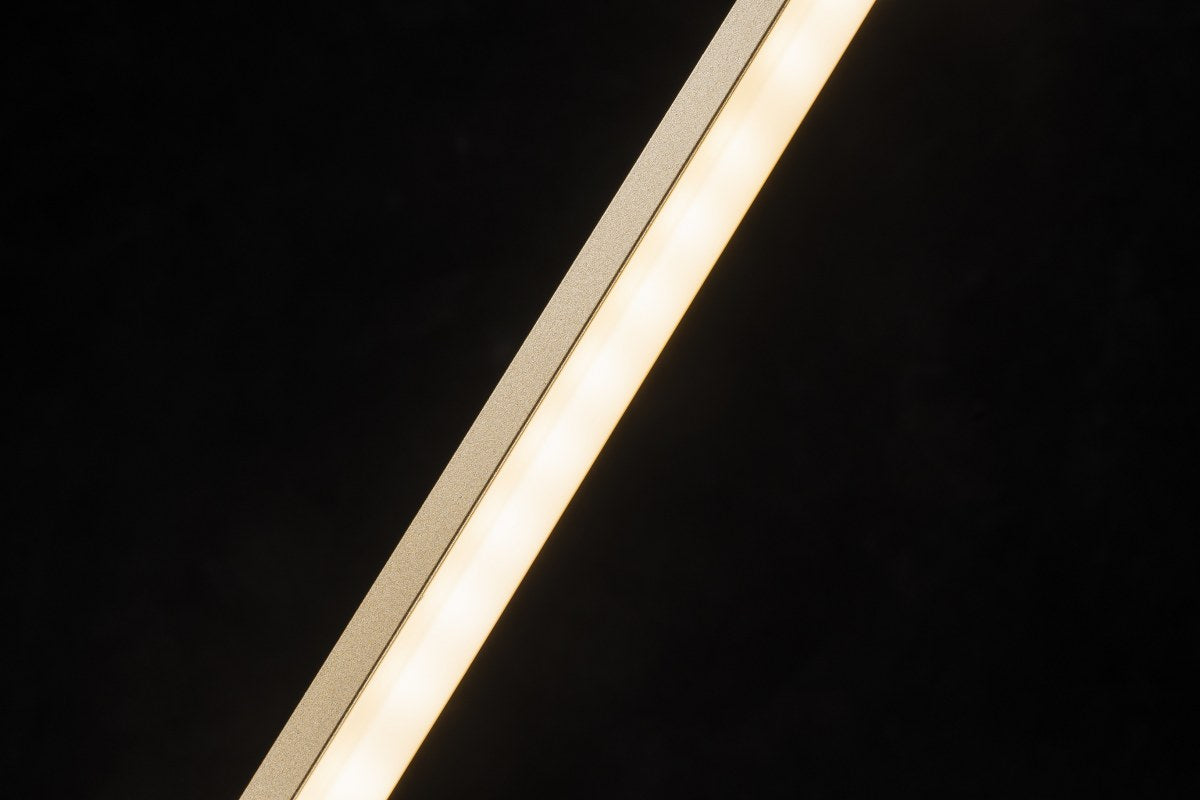 Aplique Interior Led Moderno Minimalista Dorado