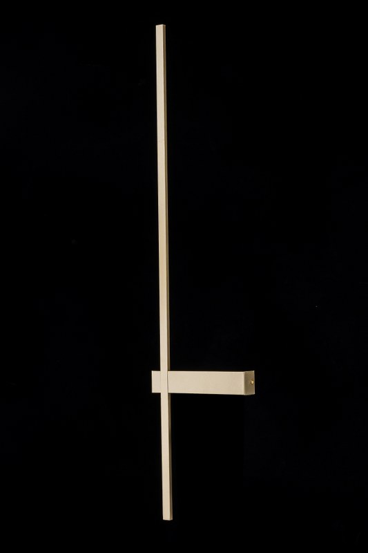 Aplique Interior Led Moderno Minimalista Dorado