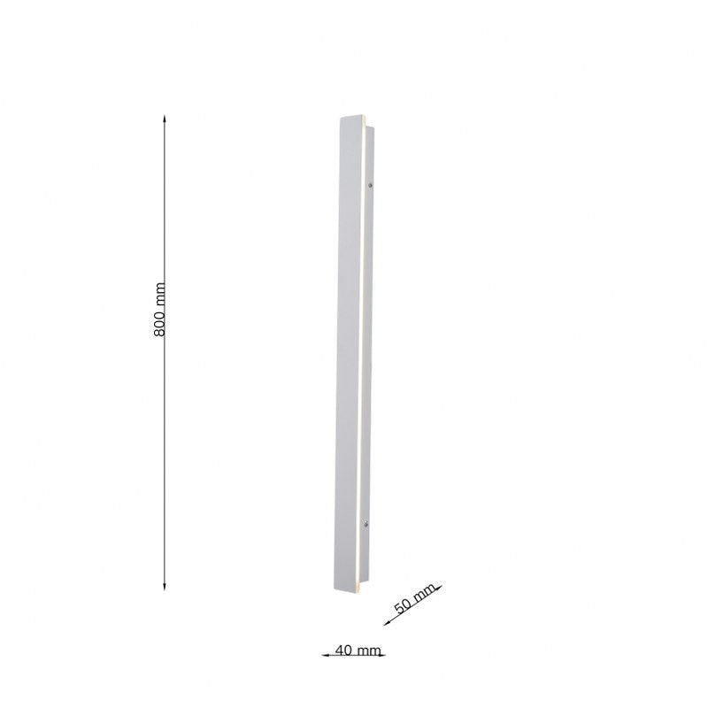 Aplique de pared 80CM CCT Blanco