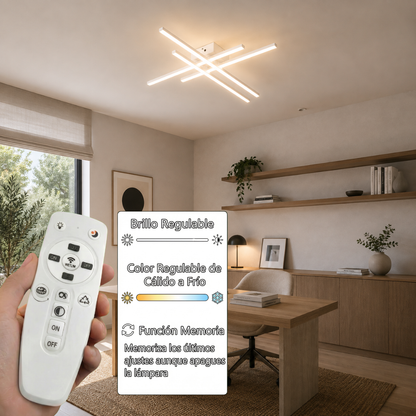 Lámpara de techo LED WAVE Blanco | FL6008-C