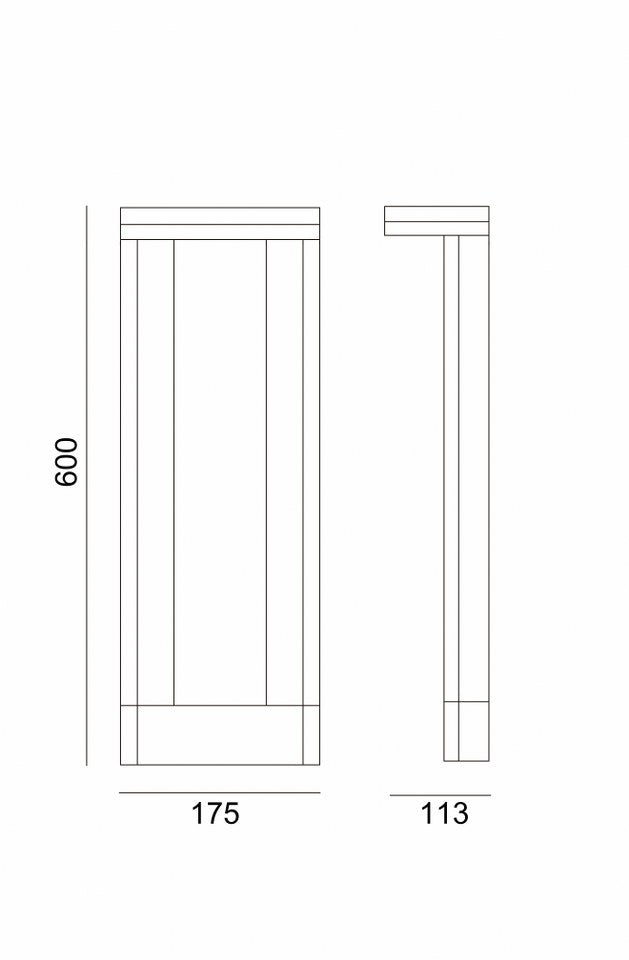 Baliza exterior SIGGEN - LP9052-L60