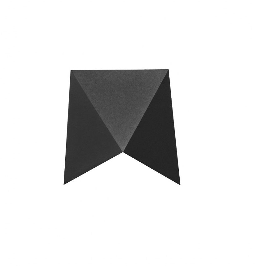 Aplique exterior Negro