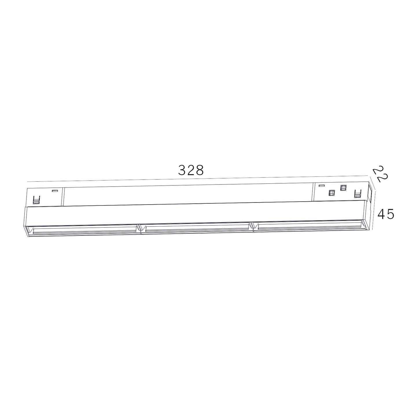Serie M20 Cyclops para Carril Magnético - LP9080-L33