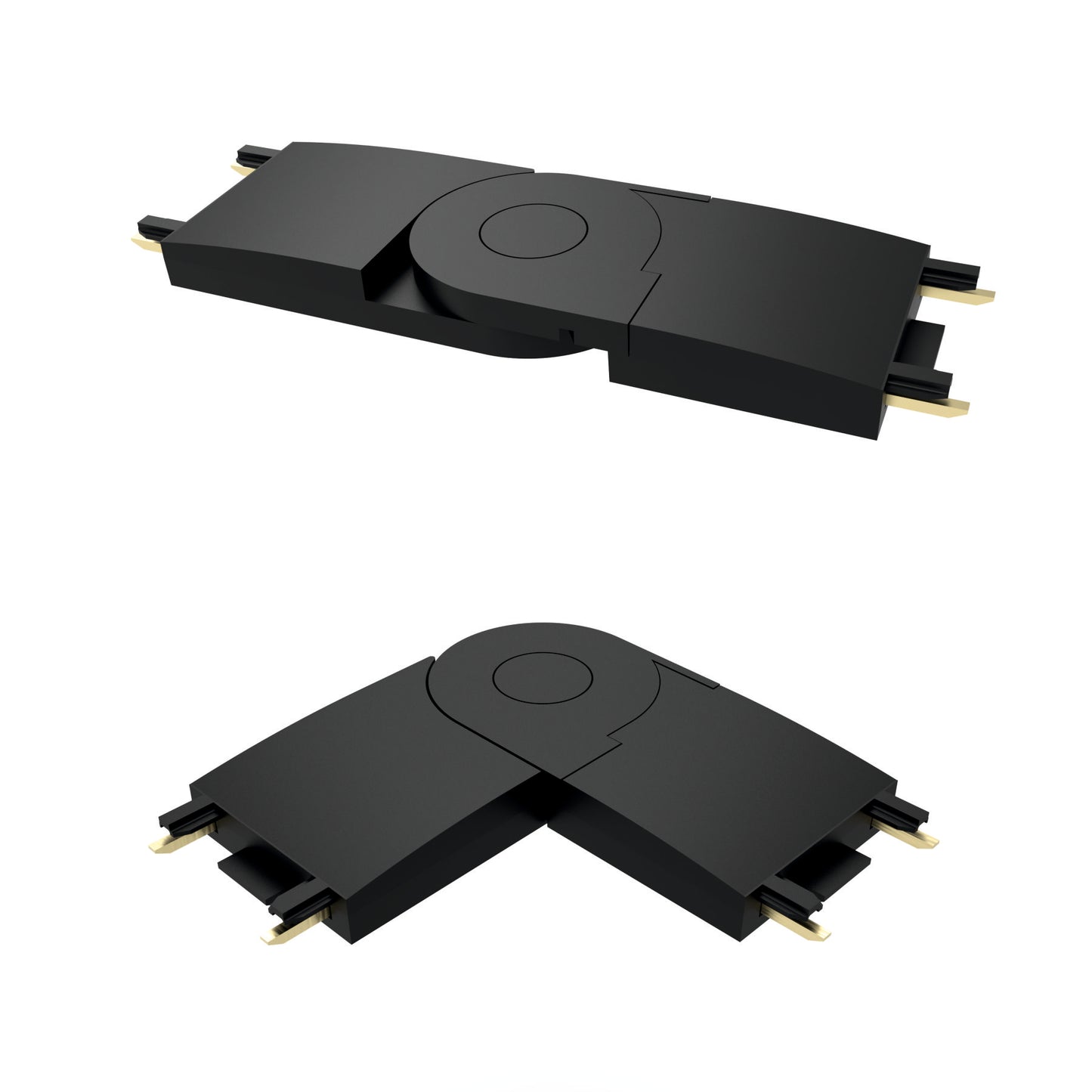 Serie SLIM Conector Recto Para Carril Magnético - CONECTORES