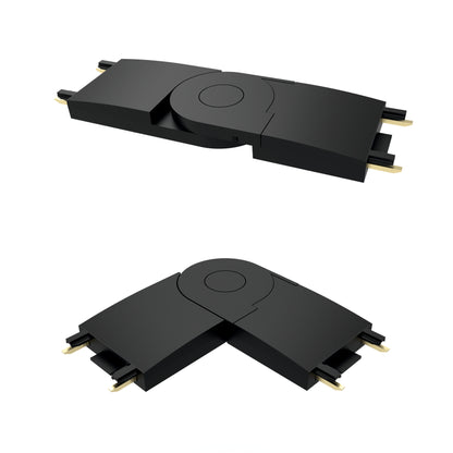 Serie SLIM Conector Recto Para Carril Magnético - CONECTORES