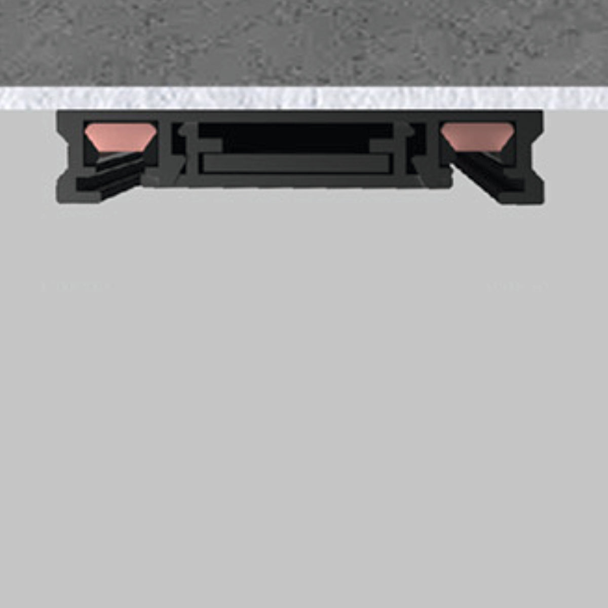 Carril 2 metros - LP9089-TRACKS-2M Serie SLIM