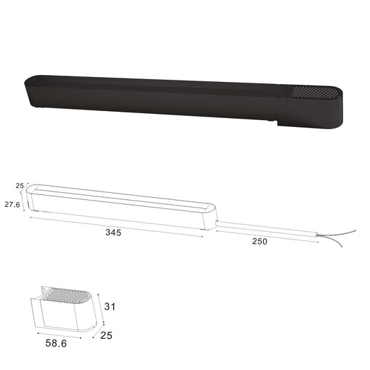 Driver Carril Serie SLIM - LP9091-DRIVER-100W