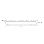 Serie SLIM Cíclope Foco Lineal Para Carril Magnético - LP9093-L22