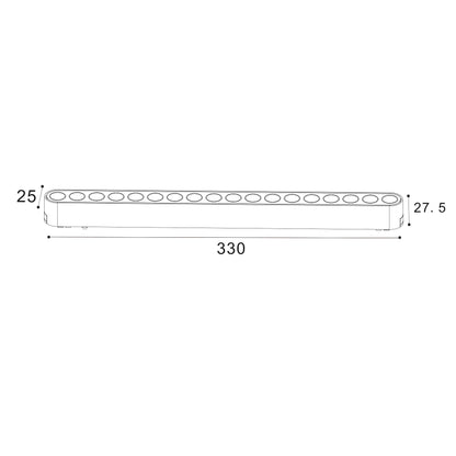 Serie SLIM Cíclope Foco Lineal Para Carril Magnético - LP9093-L33