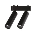 Serie SLIM Spot Foco 2X7W LED Para Carril Magnético - LP9094-2X7W-BK