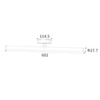 Serie SLIM Tube LED Para Carril Magnético - LP9099-L60