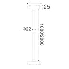 Serie SLIM Tube LED Para Carril Magnético - LP9100-L100