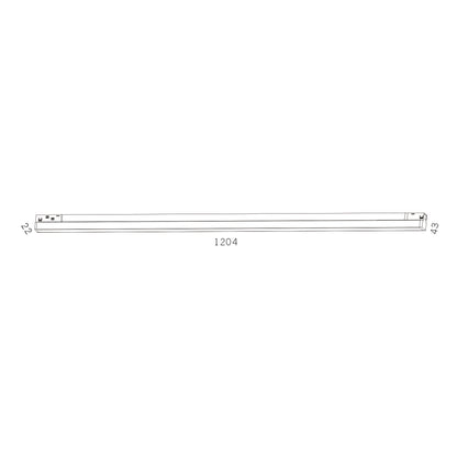 Serie M20 Difusores para Carril Magnético - De 30cm a 120cm