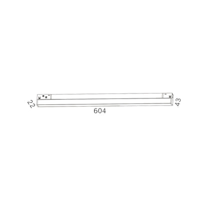 Serie M20 Difusores para Carril Magnético - De 30cm a 120cm